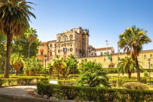 Palazzo dei Normanni in Palermo auf Sizilien